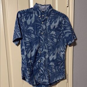 Tommy Hilfiger Blue Casual Button Down Shirt
